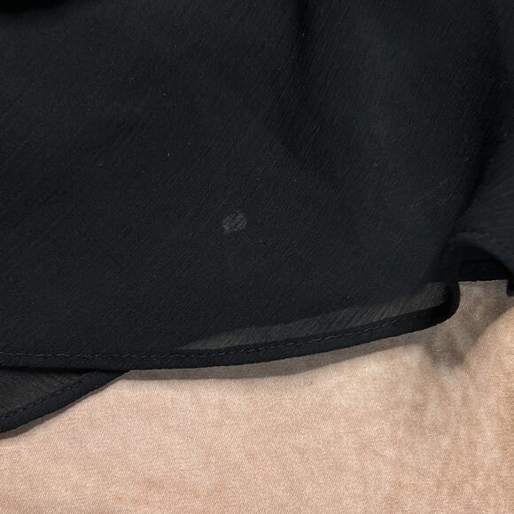 White House Black Market Maxi Tiered Ruffled Skirt Layered Whimsigoth Peasant - Picture 6 of 8